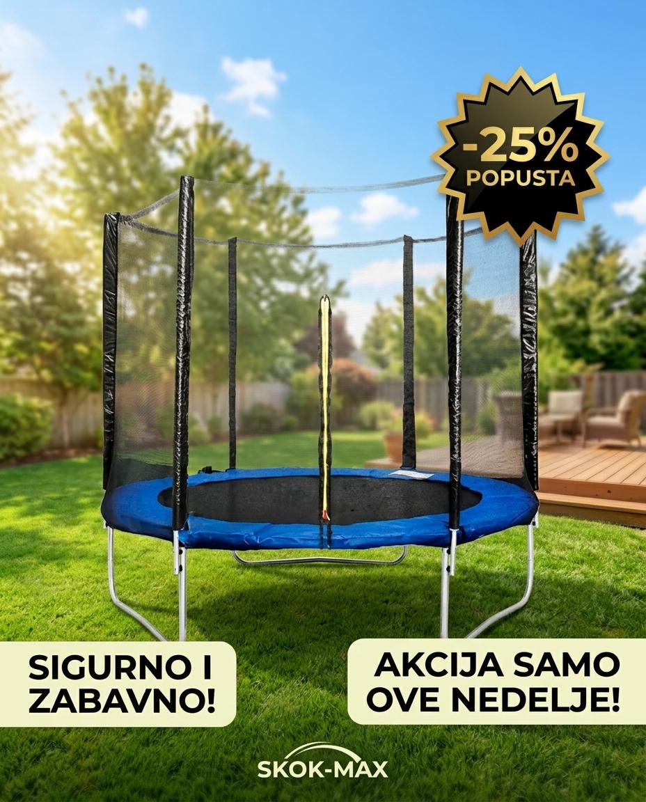 TRAMPOLINA MREŽA SET 183CM TT-8040-183 TRAMPOLINA MREŽA SET 183CM TT-8040-183